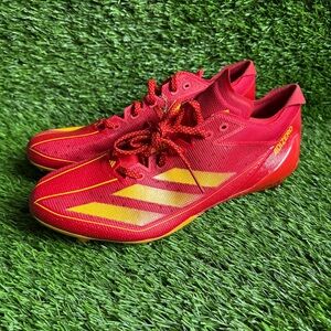 Adidas Adizero SM Electric NFL Kansas City Chiefs PE Cleats Size 11.5 IH7450 New